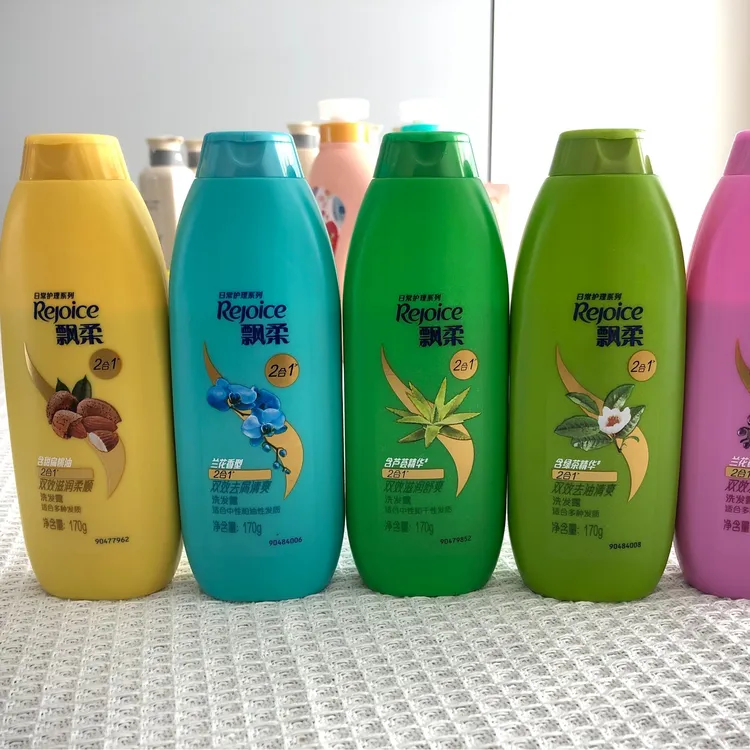 飘柔洗发水止痒去油去屑柔顺滋润兰花香瓶装润泽发丝持久锁顺170g