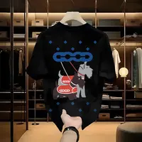 QUPENGME  设计师版男款纯棉T恤百搭时尚休闲DS-256