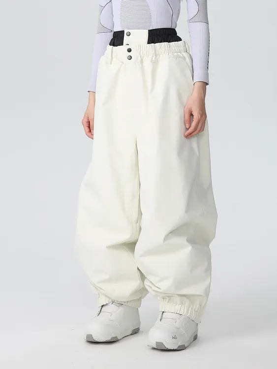 雪怡派2025单板滑雪裤女款双板3L专业防水男士宽松加绒保暖雪地