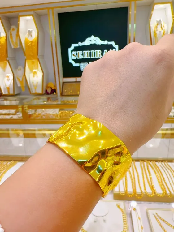 合金手镯 0.26g  素宽宽手镯【7】