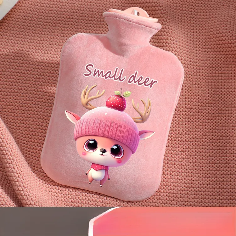 热水袋注水加厚防爆暖手暖脚热敷暖肚子可爱女生暖被窝专用暖水袋