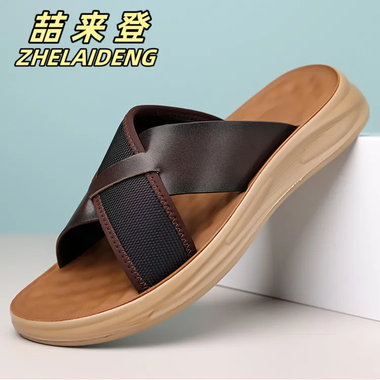喆来登凉鞋男士2025夏季新款休闲软底沙滩鞋凉鞋拖鞋透气防滑外穿