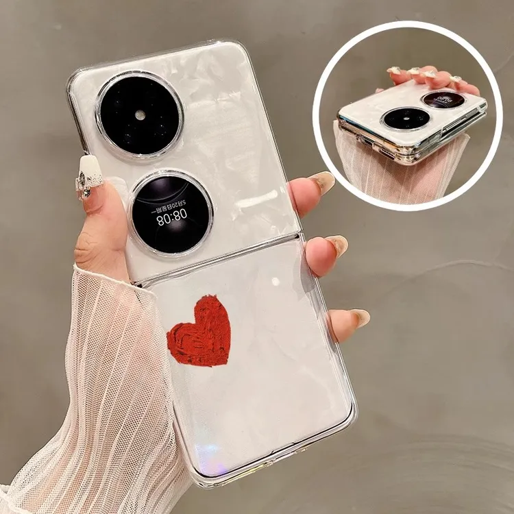 适用华为pocket2手机壳时尚创意高级感p50pocket折叠屏创意防摔