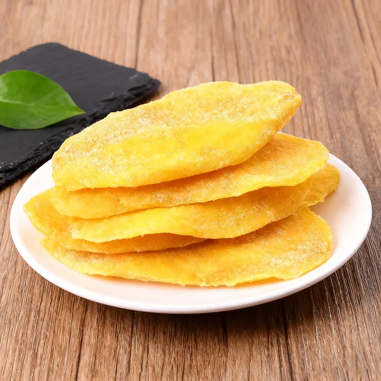 正宗厚切芒果片酸甜可口休闲解馋果脯经典零食清甜芒果干原切香甜