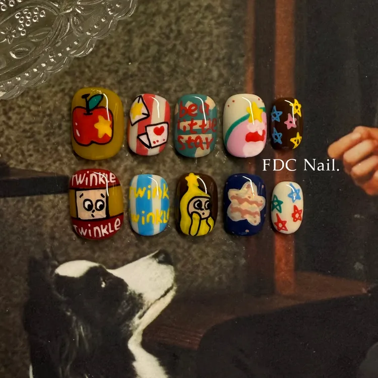 【椰椰家】•纯手工穿戴甲•763