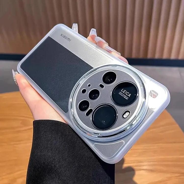 适用小米17ultra手机壳魅眼自带镜头膜透明小米17Pro全包软壳