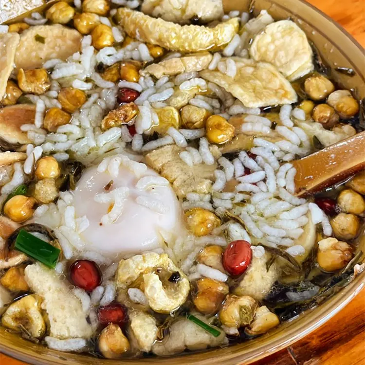 正宗恩施手工油茶汤0添加速食炒米即食黄豆花生8090怀旧零食