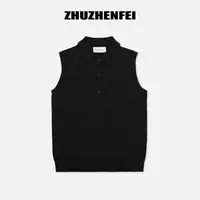 ZHUZHENFEI【自由假期】马甲毛针织衫百搭毛衣-Z353152