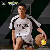 【断码特价】维动可达鸭短袖宝可梦运动训练圆领潮流宽松