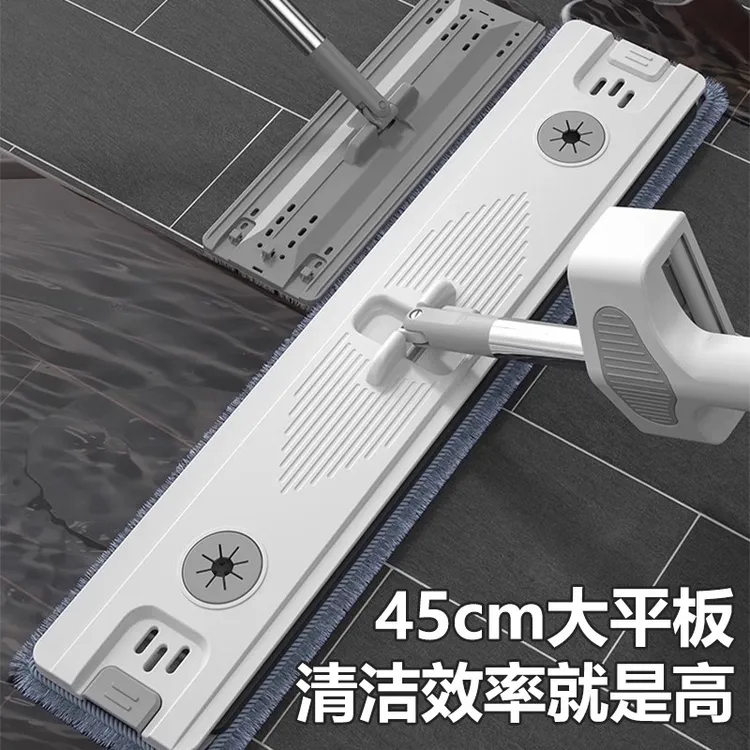 多功能平板免手洗拖把家用一拖净干湿两用木地板懒人吸水拖地神器