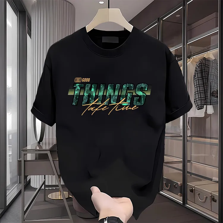 TUCANO/啄木鳥夏季圆领短袖T恤名牌休闲服装休闲印花宽松运动百搭