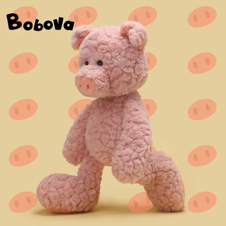 正版Bobova星云系列猪猪玩偶鳄鱼狐狸动物毛绒玩具公仔女生礼物
