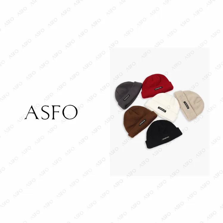 【AS小标冷帽】24新休闲保暖毛线包头帽AS24DSP3193