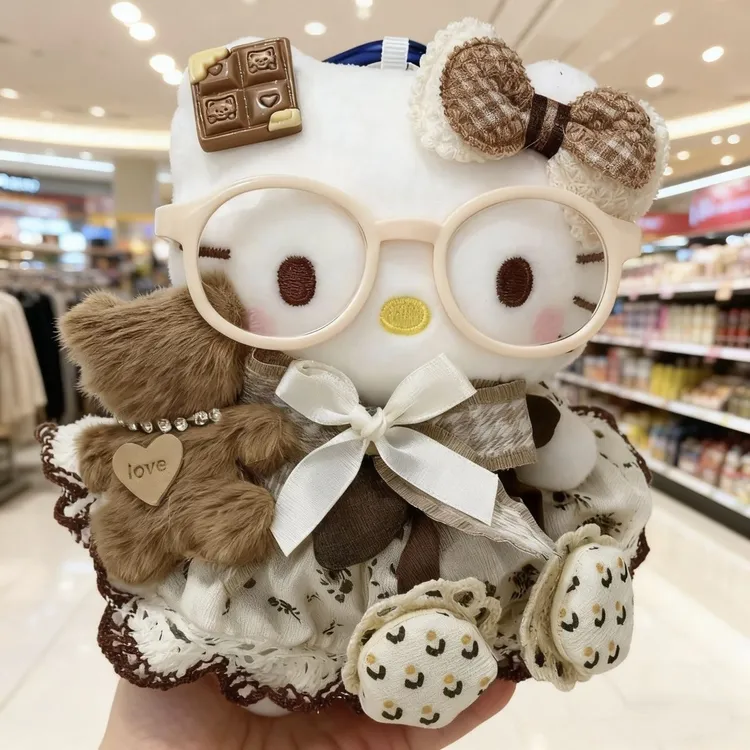 包挂件kitty美拉德凯蒂猫玩偶挂饰卡通公仔钥匙扣送闺蜜礼物GGG