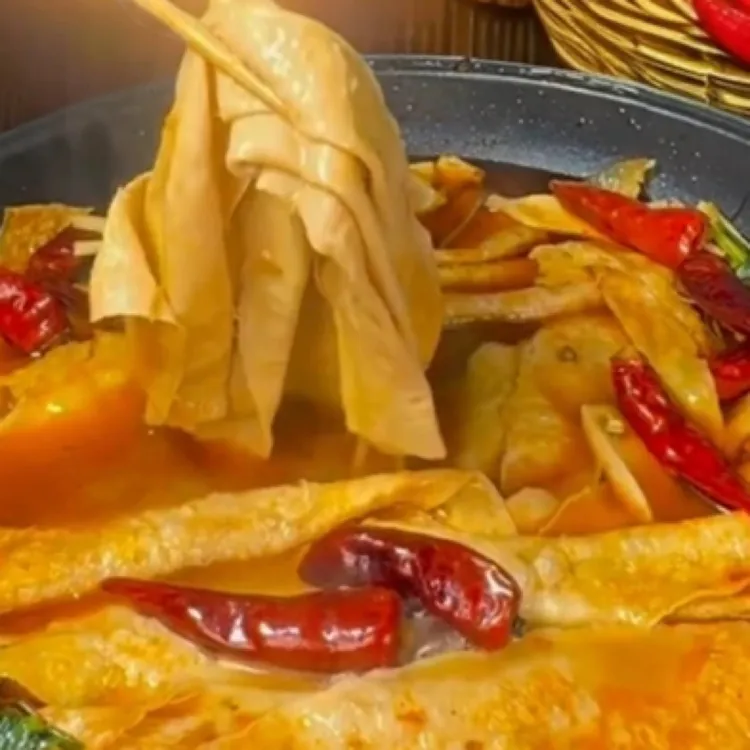 精选老豆皮原味传统手工豆制品防腐食材美食火锅240g包