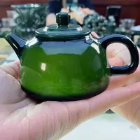 和田玉（青玉）未镶嵌摆件微瑕