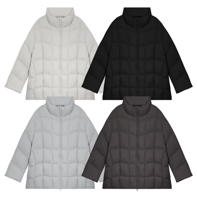 2026年【定制立领羽绒服】白鸭绒冬季穿搭保暖韩系有型时尚百搭舒适