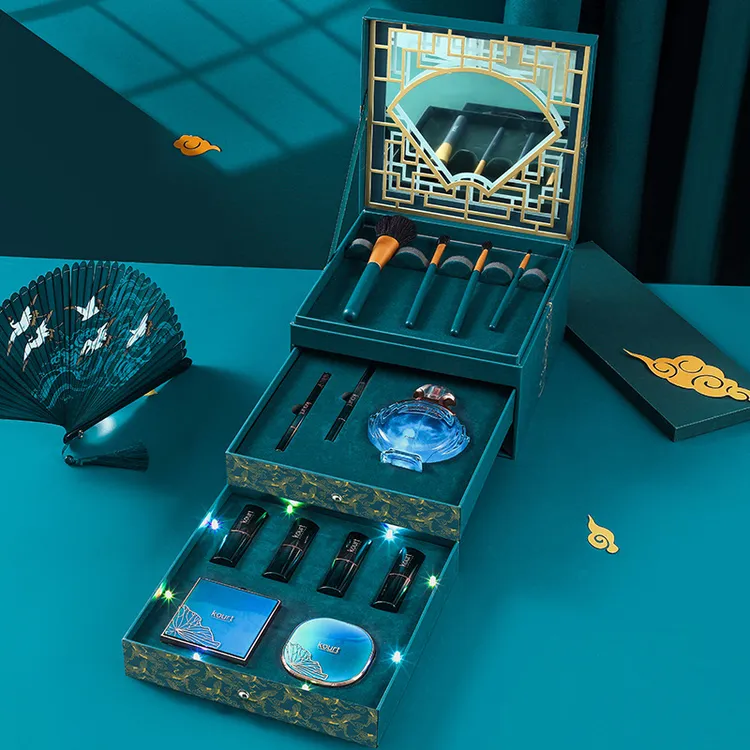 东方韵化妆品套装七夕情人节礼物送女朋友实用惊喜生日礼物女套盒