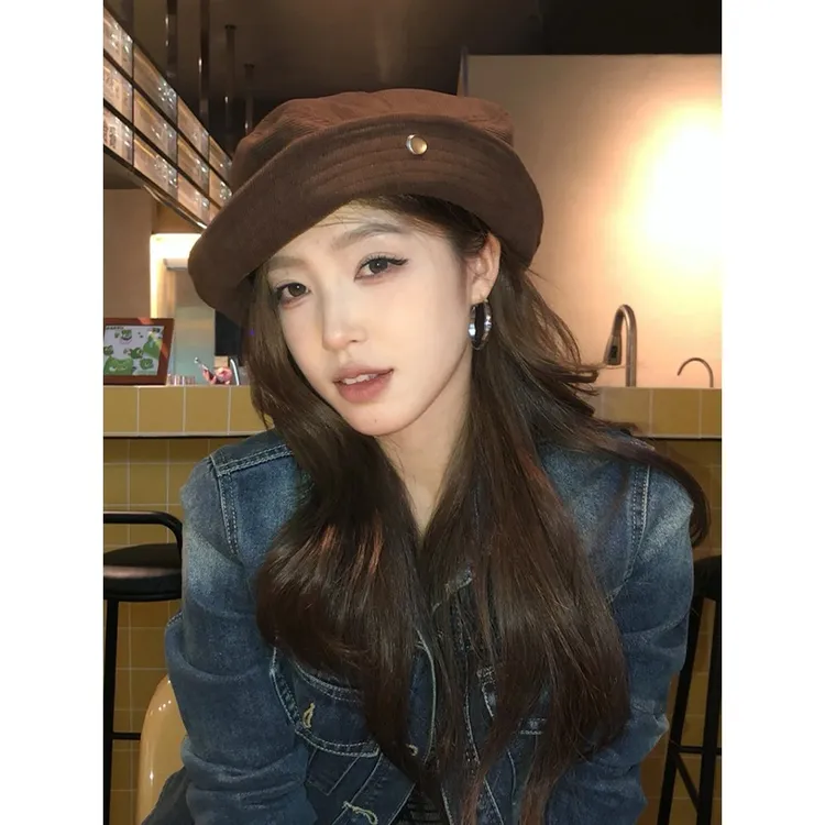 【猫仔kitten】多种戴法的帽子小礼帽黑色渔夫帽骑车可戴的登山帽