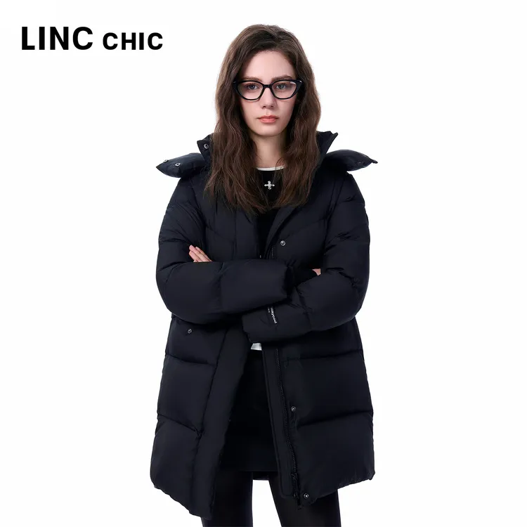 LINCCHIC/金羽杰机能轻体中长鸭绒服Y25806295