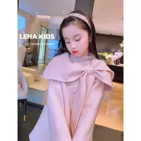 Lenakids【现货】【韩系千金“双面羊毛大衣“高级保暖】轻奢25103102
