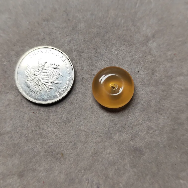 鱼惊石#安扣#挂绳红黑可选