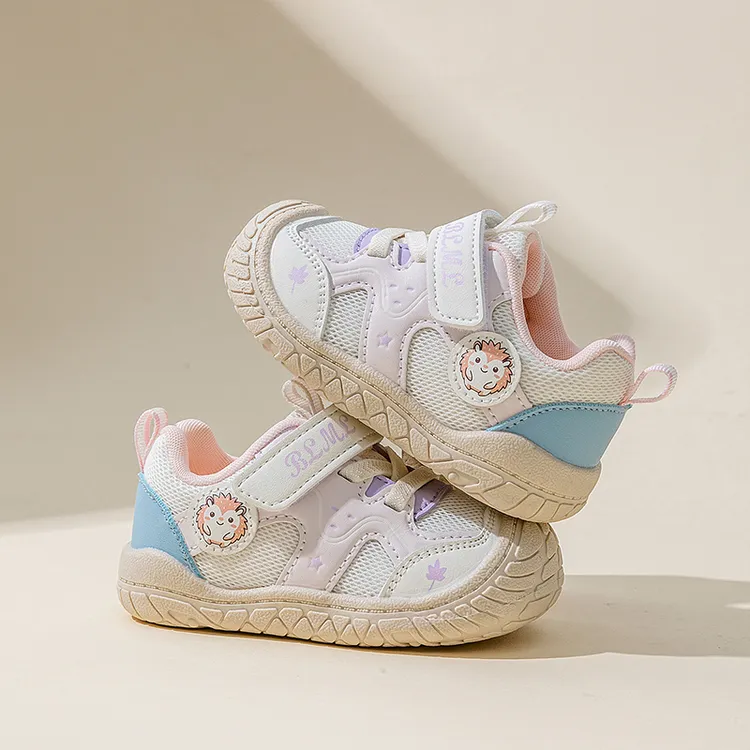 Ginofu春秋学步鞋女宝宝软底男孩婴幼儿08-1-3岁儿童防滑机能鞋子