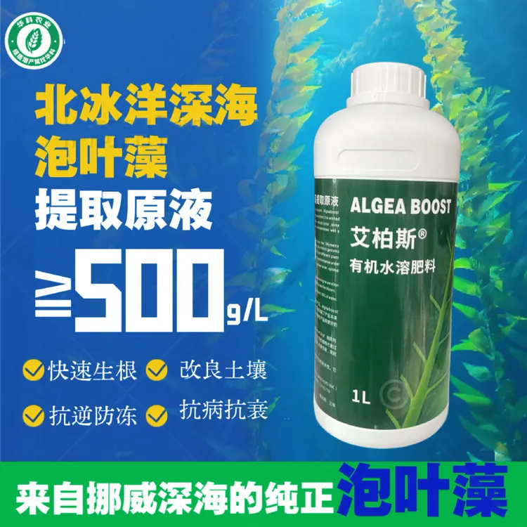 【挪威进口】艾柏斯高含量泡叶藻生根壮苗抗早衰
