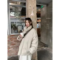 【现货6折】小君君布兰妮 夏洛克手稿/私服廓形90白鸭羽绒服外套