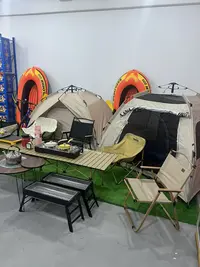 户外露营用品露营车烧烤架帐篷 颜色款式随机发