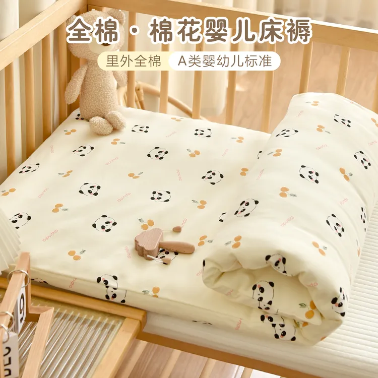 新生婴儿棉花床褥垫宝宝纯棉秋冬加厚褥子幼儿园儿童铺被垫子定制