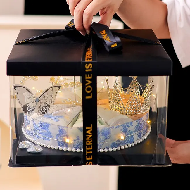 送女生女朋友生日礼物送闺蜜苦茶子内裤蛋糕高级礼盒520礼物老婆