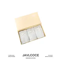JAVLCOCE/娇可可【闺蜜】无痕内裤中低腰三角裤3条装J20215009