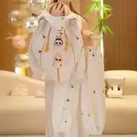 【QY专属】运动休闲套装春秋新款儿童连帽上衣秋季女孩洋气两件套