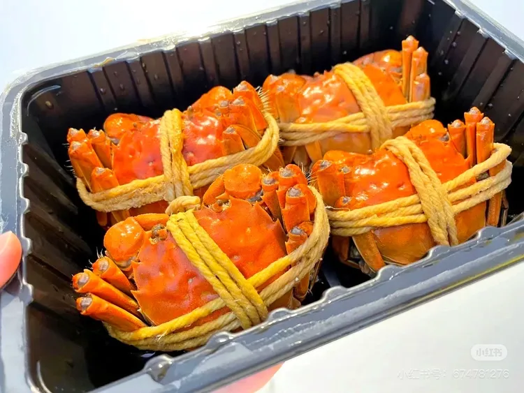 顺丰到家红膏蟹包有黄膏肉质鲜美