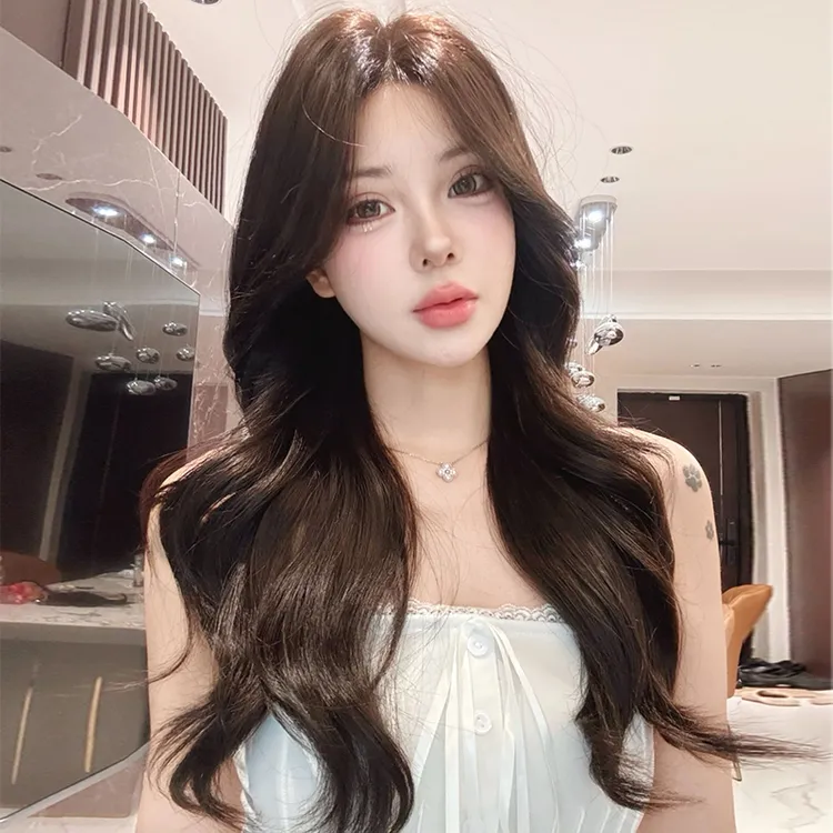 【崽甜】假发女全头套蕾丝大波浪长卷发自然仿真蓬松增发量假发套