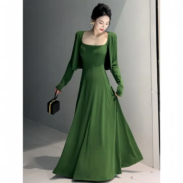 性感辣妹时尚气质吊带连衣裙女春季新款休闲百搭开衫上衣两件套装