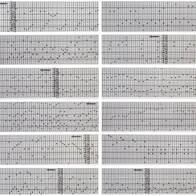 12首经典歌曲-30音纸带八音盒机芯用