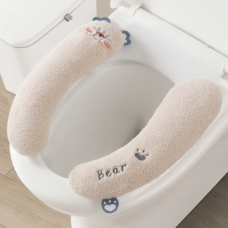 可拆卸易清洗防脏保暖防寒马桶坐垫家用可爱防水