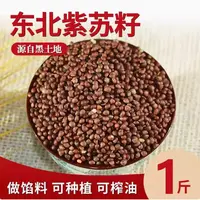 东北熟苏籽粒苏子籽紫苏粒500g月饼馅榨油烧烤调味