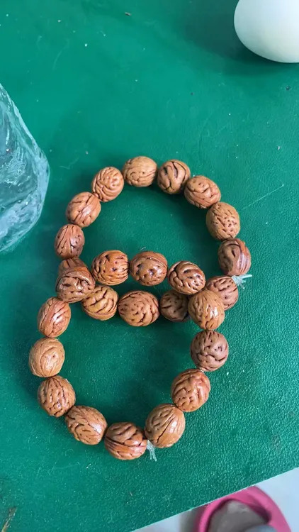 野生桃枭制作的手串