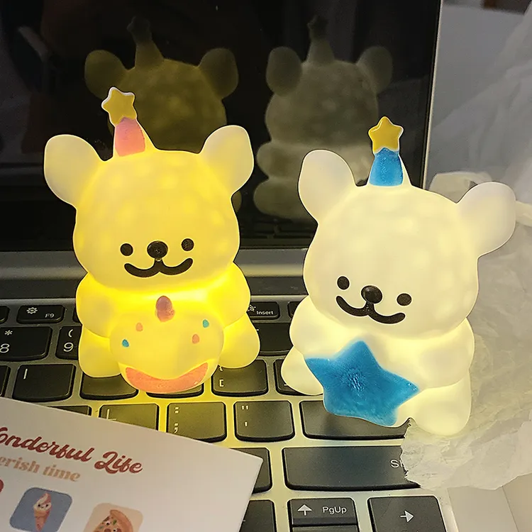 【线条小狗小夜灯】玩具小众送男女生闺蜜情侣礼物生日礼物