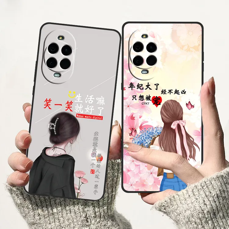 适用华为nova14手机壳TLR-AL00网红创意防摔个性男女硅胶磨砂软壳