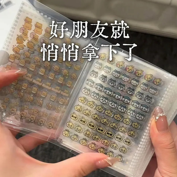 【艺凡】Diy手账小鼻嘎贴纸可爱高颜值学生礼物解压趣味装饰贴纸