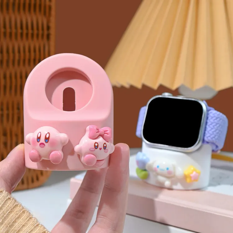 卡通 适用applewatch充电底座iwatch充电座/器ultra苹果手表支架