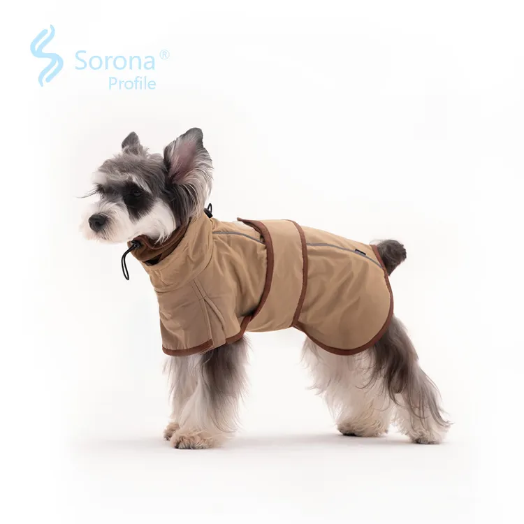 NJC · 冲锋保暖斗篷狗狗衣服冲锋衣秋冬保暖打底比熊雪纳瑞防水