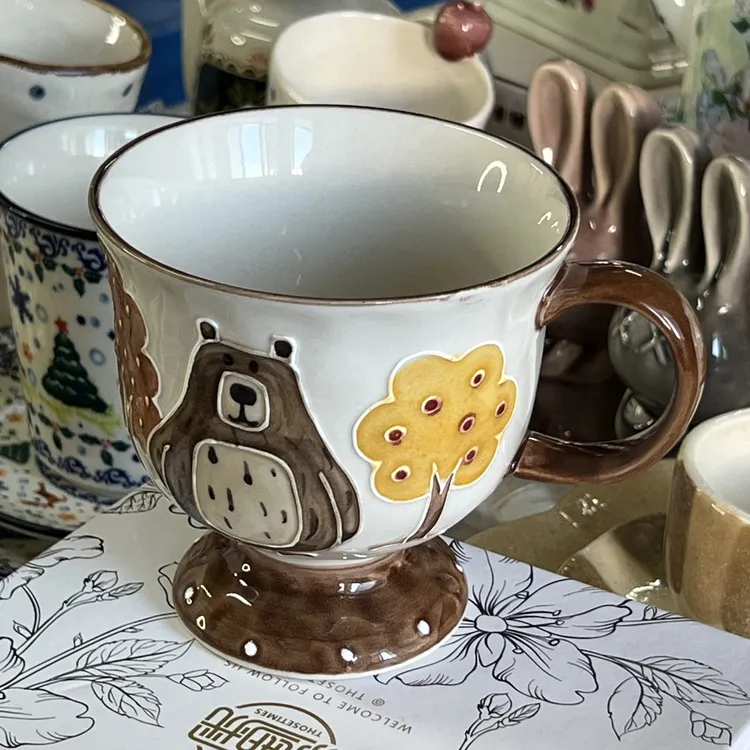 熊趣马克杯500毫升（85折优惠）