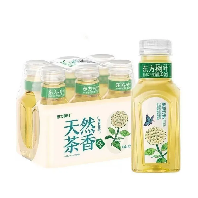 农夫山泉东方树叶335ml*6瓶装茉莉花茶青柑普洱乌龙茶复合茶饮料