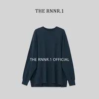 THE RNNR.1时髦尖子生 宽松 藏青logo 卫衣TEE 