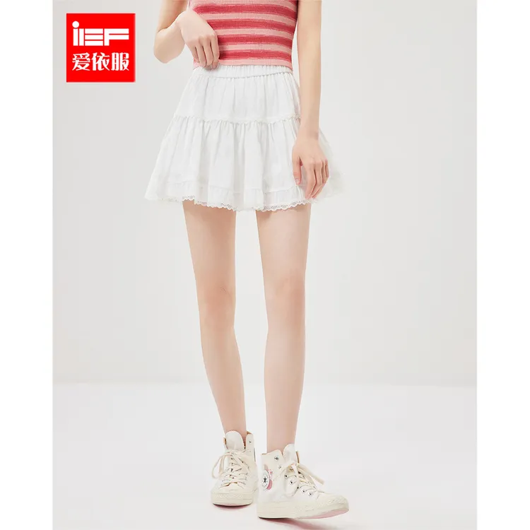 IEF/爱依服半身裙2025夏季新款日系甜美减龄少女风穿搭显瘦裙子